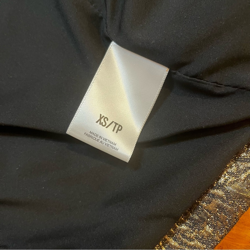 EXPRESS METALLIC OVERSIZED JACQUARED BLAZER in XS - Picture 8 of 10